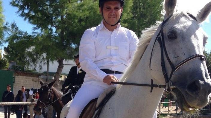 Francesco Carta campione italiano di equitazione