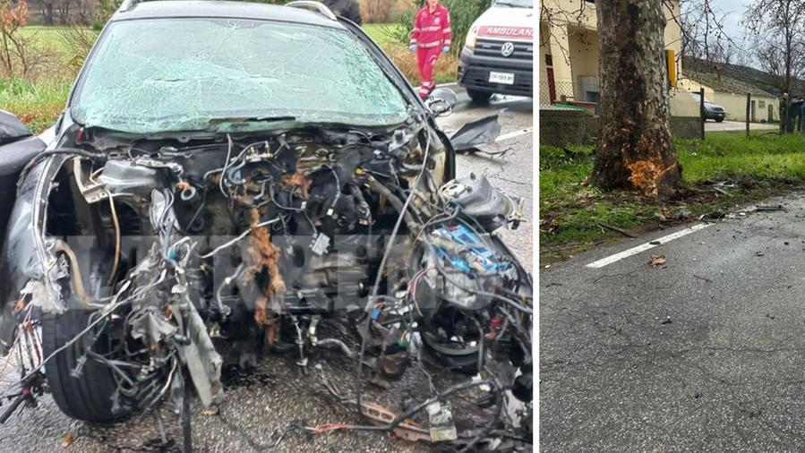 Donoratico, morto nell’auto contro un platano: la dinamica e chi è la vittima