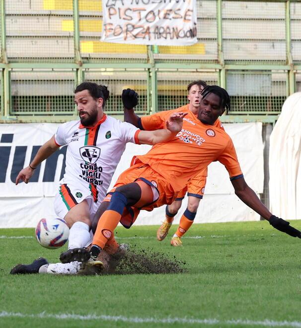 Diakhate che rientra dopo  due turni di squalifica (foto Nucci)