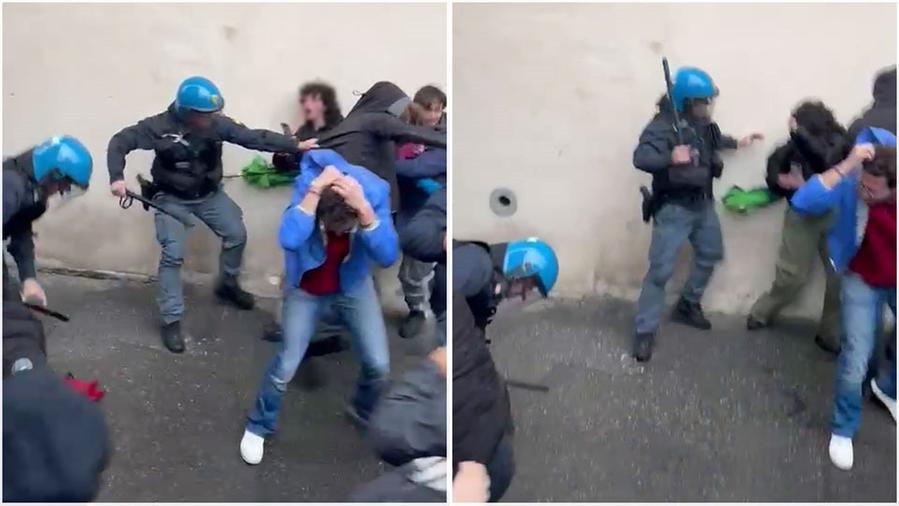 A Pisa la polizia ha picchiato anche studenti disabili: il racconto di un insegnante e le botte fuori dalla scuola