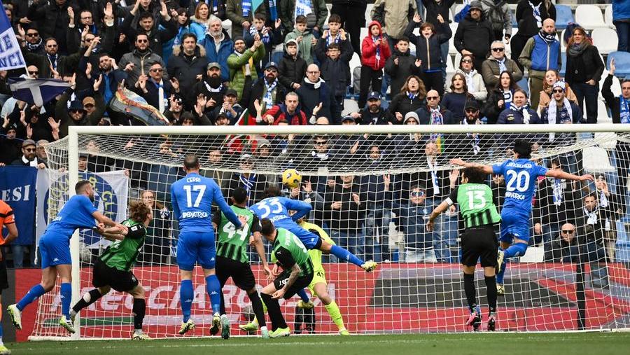 La rete di Sebastiano Luperto che ha aperto le marcature