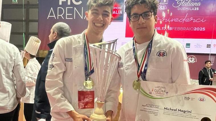 Gabriele, il 18enne di Pontelungo mago dei fornelli: è campione italiano di cucina