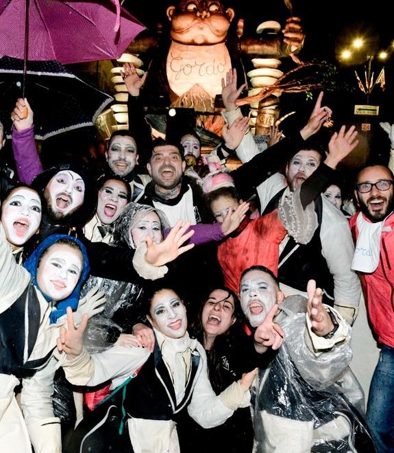 L’esultanza di Matteo Raciti e del suo gruppo (foto Roberto Paglianti)