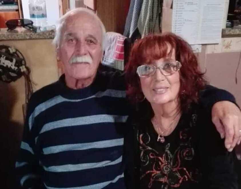 
	Ennio con la moglie Graziella

