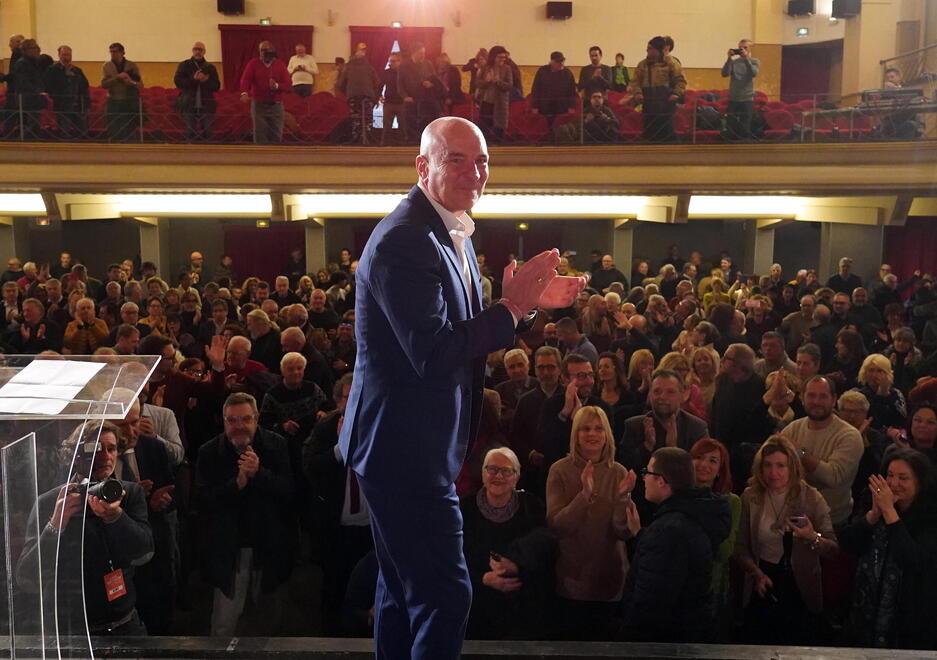 In platea anche i presidenti della Regione e del consiglio regionale