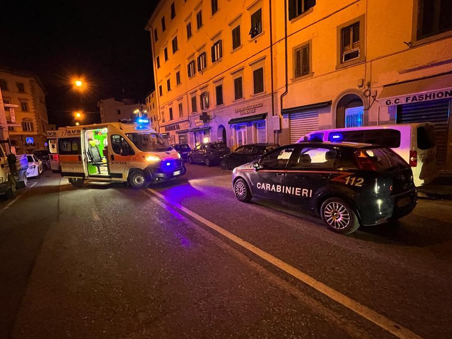 
	L'ambulanza della Svs e i carabinieri sul posto

