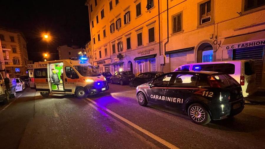 
	L&#39;ambulanza della Svs e i carabinieri sul posto

