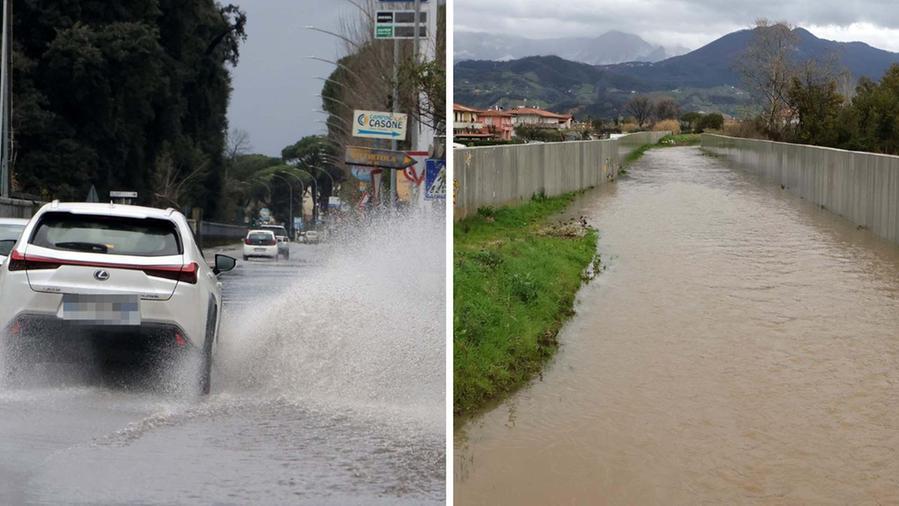 La situazione in provincia di Massa-Carrara (Foto di Claudio Cuffaro)