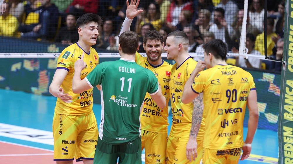 Modena Volley, capitan Bruno: «Con Trento playoff tosto. Ce lo giochiamo col petto in fuori»