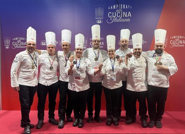 Per i cuochi galluresi record di medaglie a Rimini