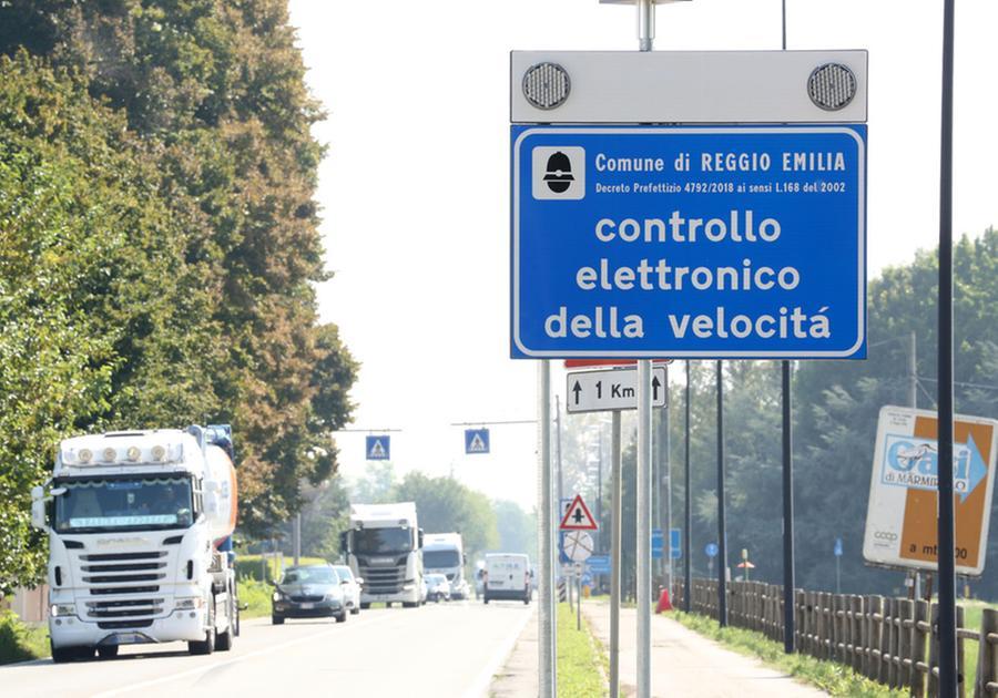 Reggio Emilia: velox a Masone, in 4 anni 52mila multe. Calano gli incidenti