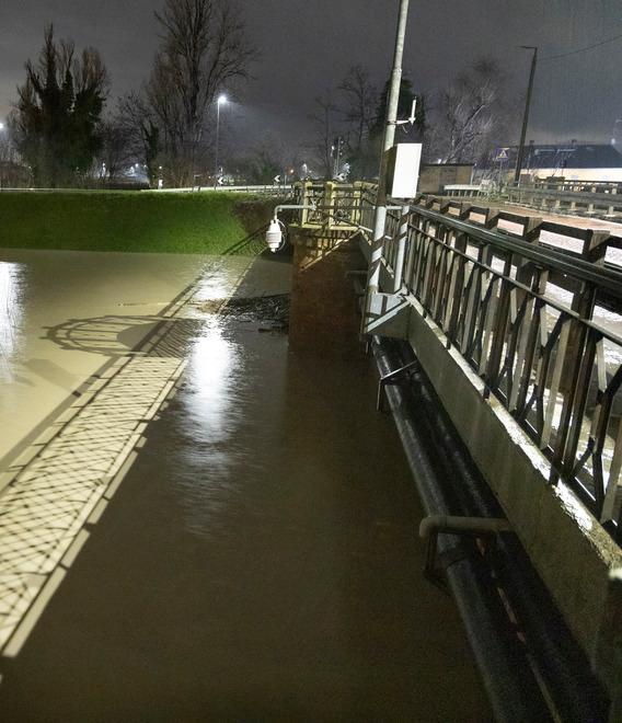 Modena, maltempo, allerta per i fiumi<br type="_moz" />
