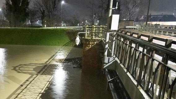 Modena, maltempo, allerta per i fiumi<br type="_moz" />