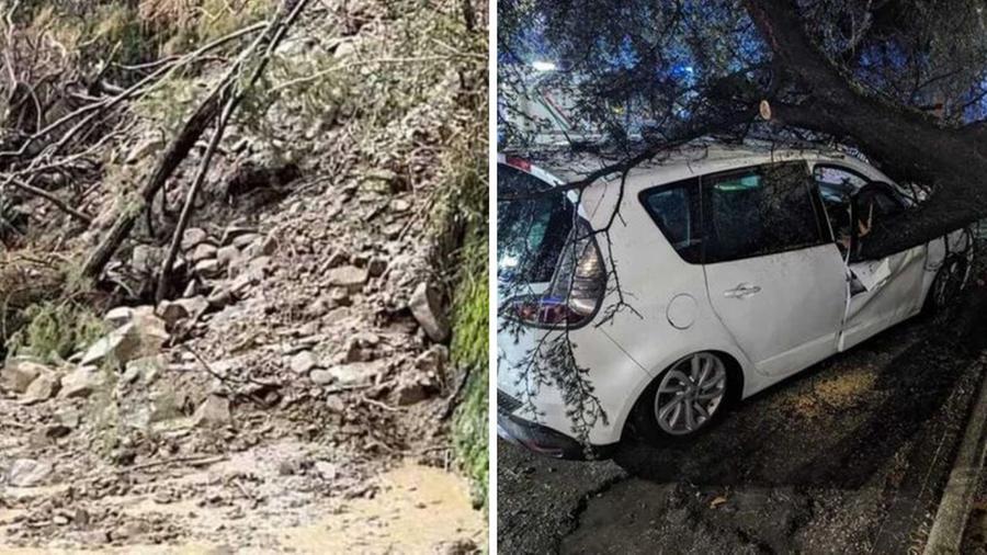 Maltempo in Toscana, la regione si sbriciola con la pioggia: frane, alberi caduti e persone sfollate, tutti i danni in ogni provincia