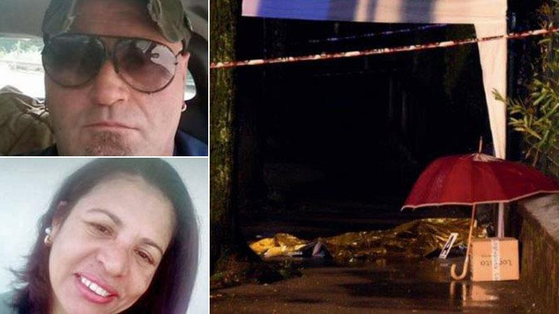 
	Vittorio Pescaglini, l&rsquo;omicida reo confesso della moglie. Maria Batista Ferreira, la vittima dell&rsquo;ennesimo femminicidio. I resti di Maria Batista Ferreira nascosti sotto una coperta.

