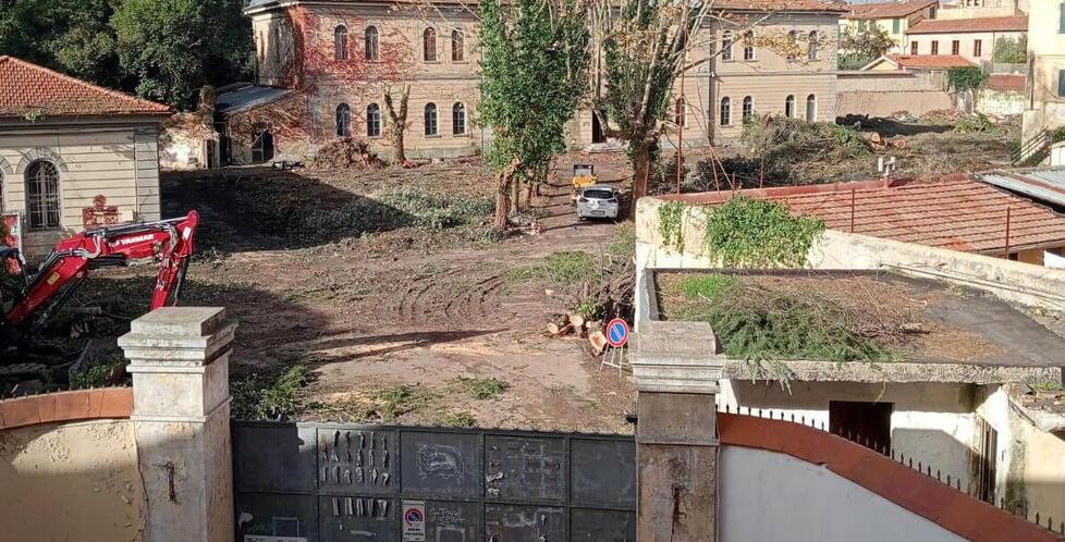 Una veduta dell’ex distretto militare