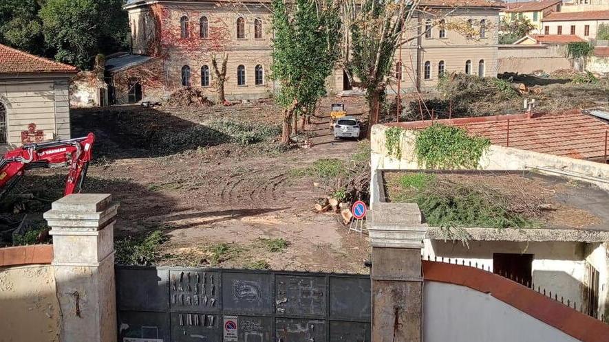 Una veduta dell’ex distretto militare