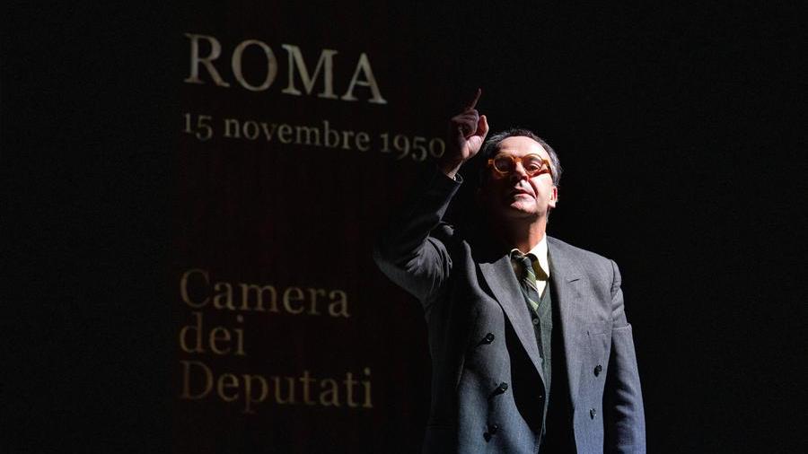 Modena, De Gasperi pioniere dell’Europa: quando il teatro è riflessione