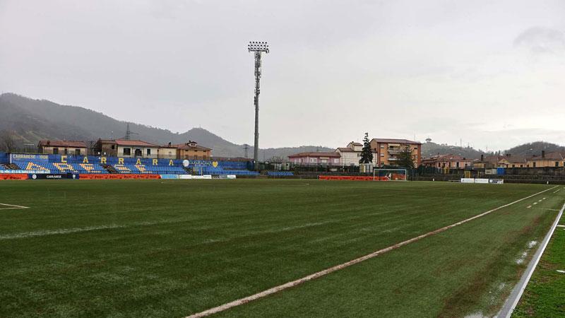 Uno scorcio dello Stadio dei Marmi, non in grado di reggere gli allenamenti della prima squadra