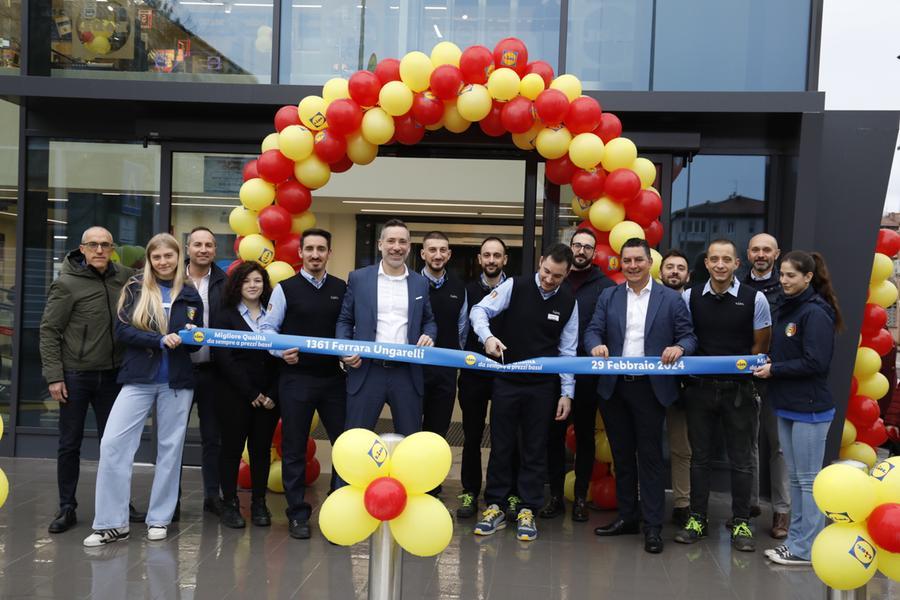 Ferrara, Lidl apre un nuovo supermarket con trenta assunzioni