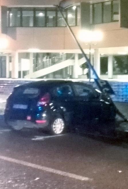 Un incidente spettacolare