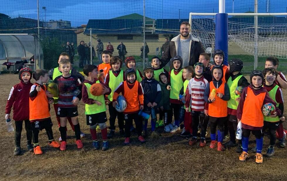 Lucchesi, le 20 maglie dell’Italrugby e la gioia di tornare tra i bimbi nella sua Livorno