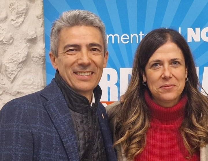 
	Il presidente della Fasi Bastianino Mossa con la neo presidente della Regione Alessandra Todde


