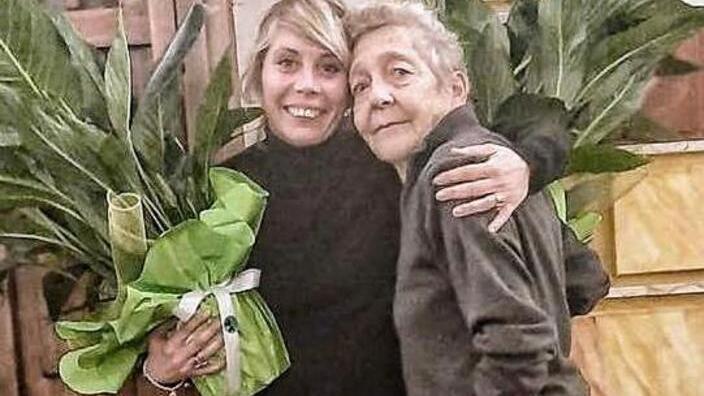 Edina Regoli a sinistra Carolina Megale (Foto da Facebook museo di Rosignano)