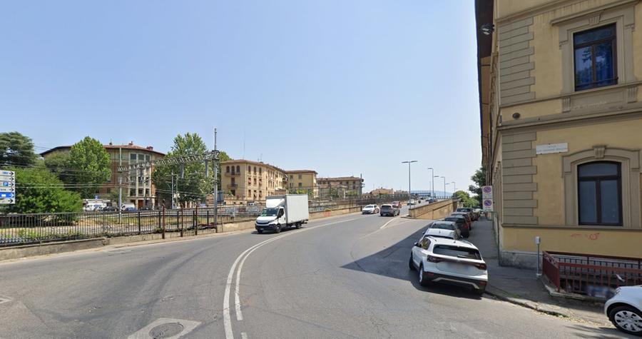 
	Il tratto finale di viale don Minzoni, che dovr&agrave; essere allacciato a viale dei Mille con un sottoattraversamento

