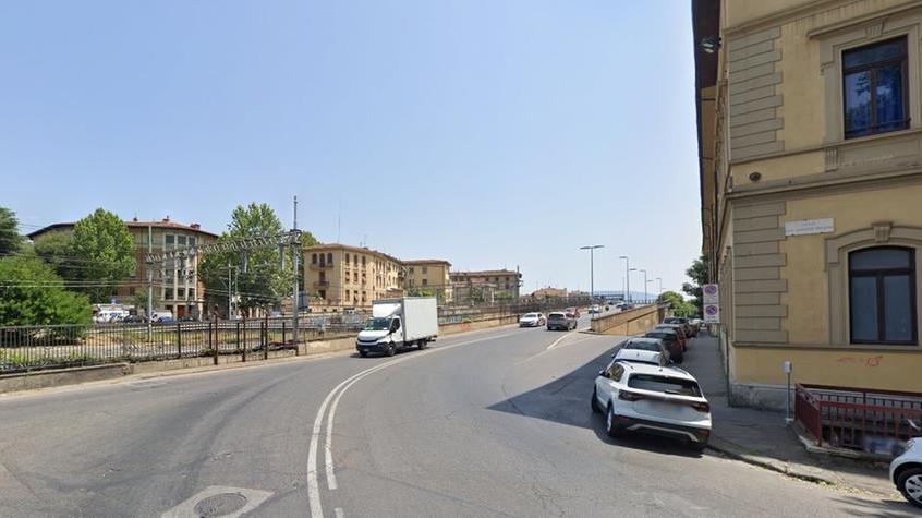 Il tratto finale di viale don Minzoni, che dovrà essere allacciato a viale dei Mille con un sottoattraversamento