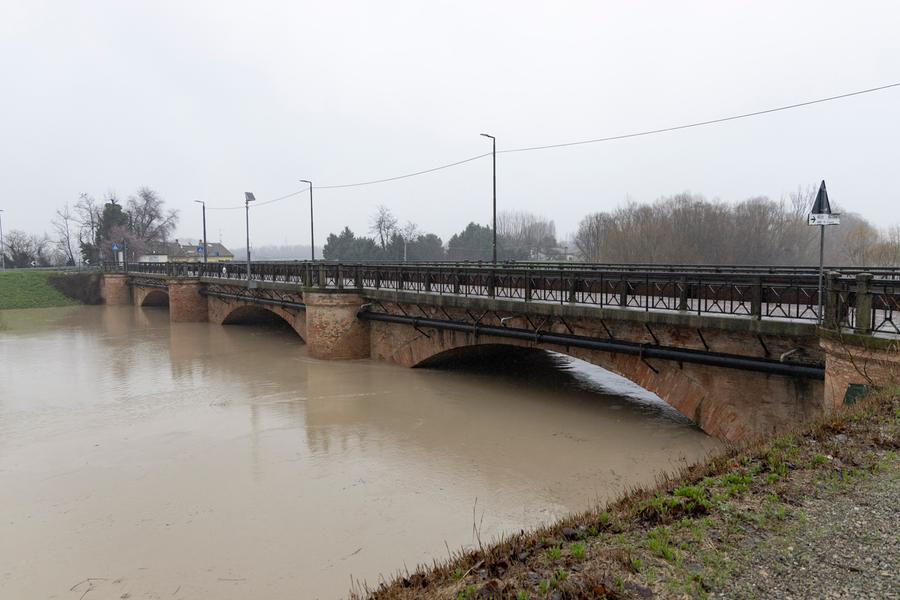 Modena, allerta fiumi: ecco la situazione dei ponti in città e provincia