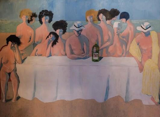 Testa, il giornalista che amava dipingere