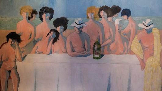 Testa, il giornalista che amava dipingere