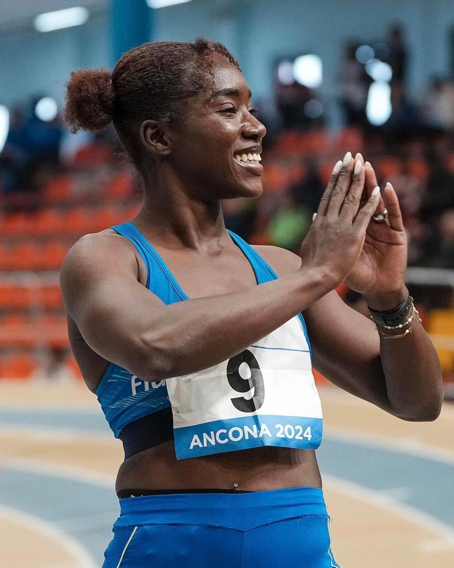 Zaynab Dosso in finale mondiale nei 60 metri femminili