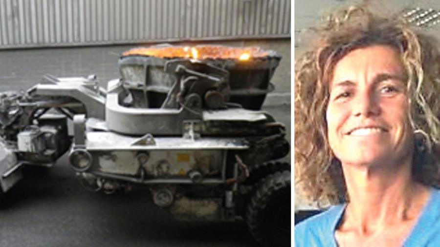 
	Il trasporto delle scorie d'acciaio e la ricercatrice Valentina Colla

