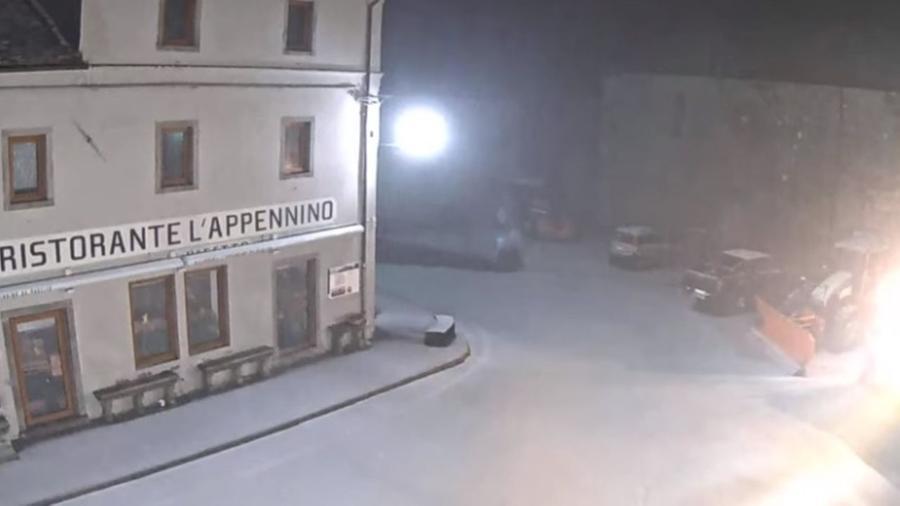 
	La situazione a San Pellegrino in Alpe in alta Garfagnana alle 20 di domenica 3 marzo

