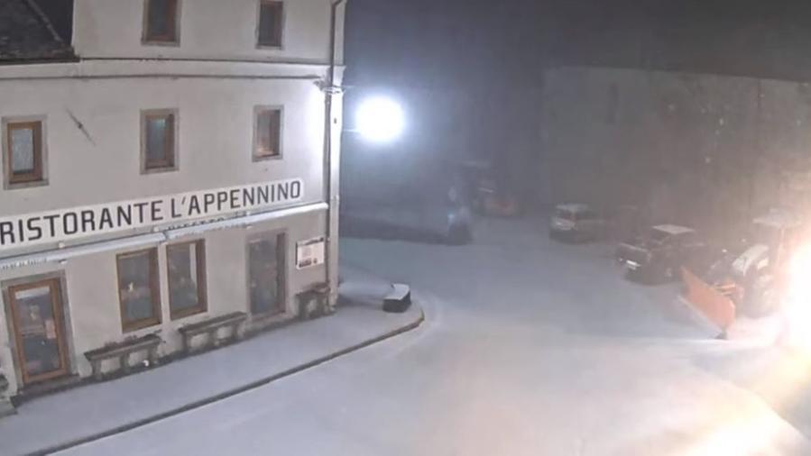 La situazione a San Pellegrino in Alpe in alta Garfagnana alle 20 di domenica 3 marzo