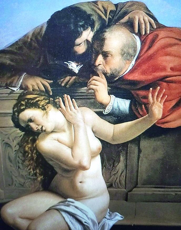 Susanna e i vecchioni, di Artemisia Gentileschi (1593-1653)