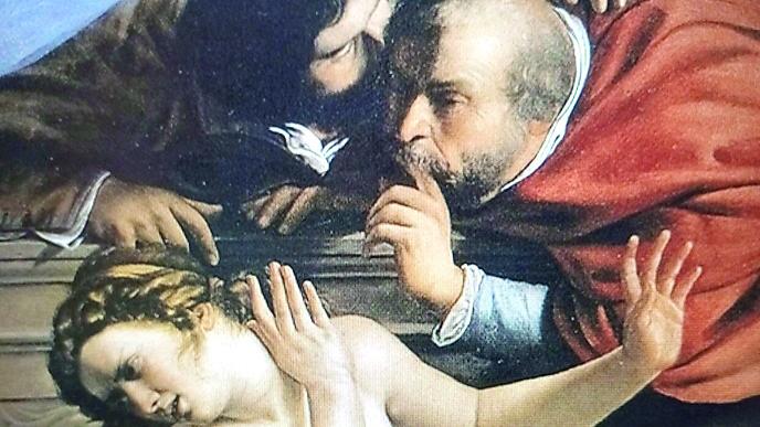 Susanna e i vecchioni, di Artemisia Gentileschi (1593-1653)