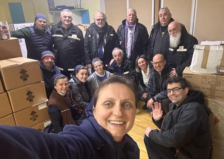 Argenta, il tir pieno di solidarietà