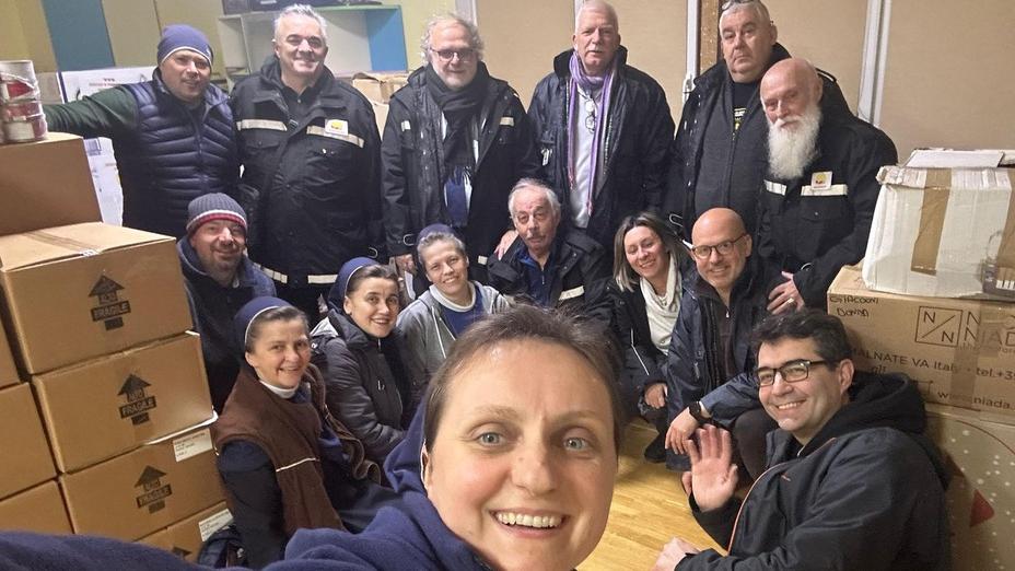 Argenta, il tir pieno di solidarietà