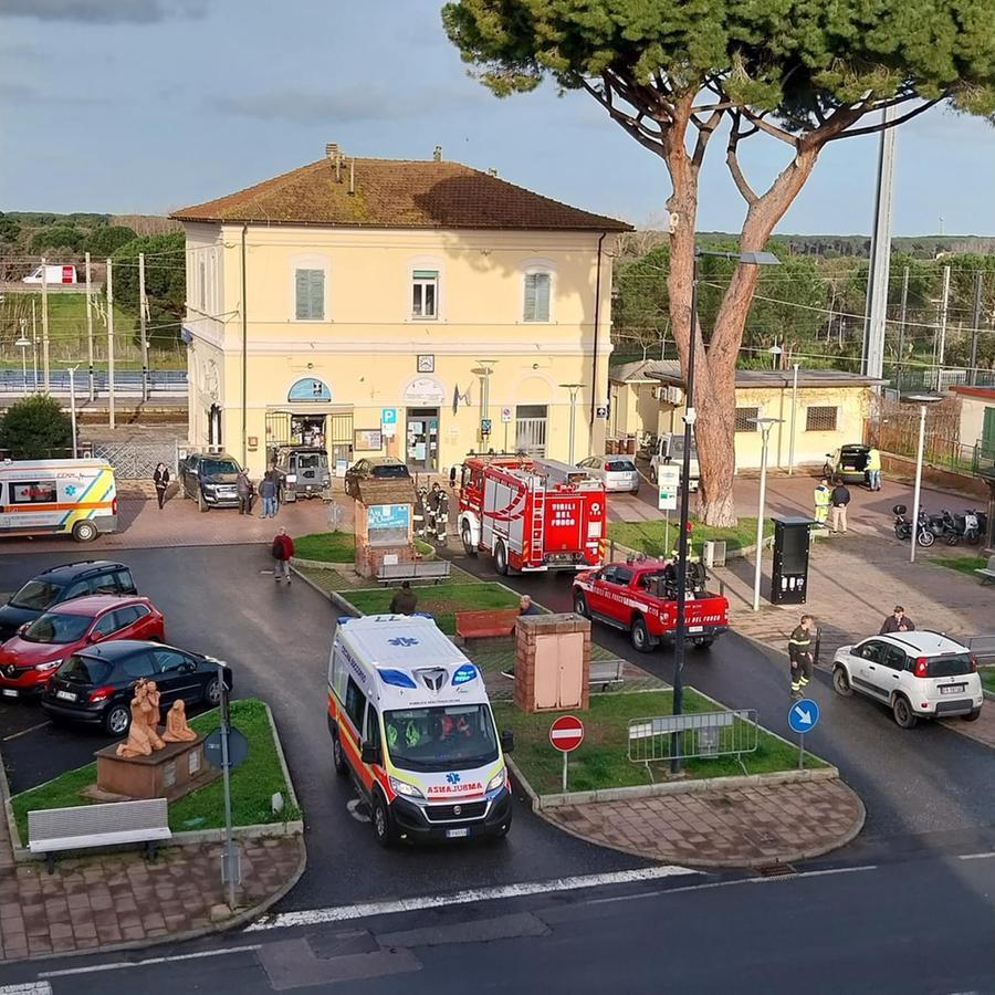 
	La stazione di Castagneto

