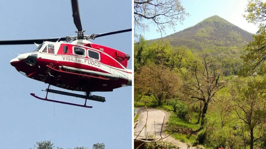 
	L'intervento dei vigili del fuoco nel bosco di Vicopisano

