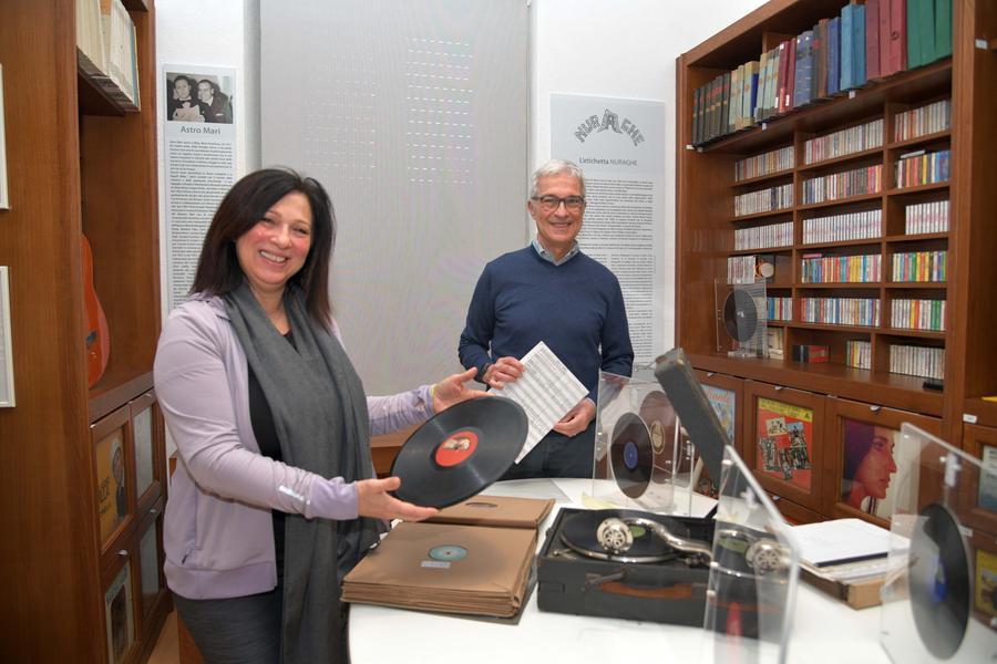 
	Velia e Ottavio Cervo (foto Vanna Sanna)

