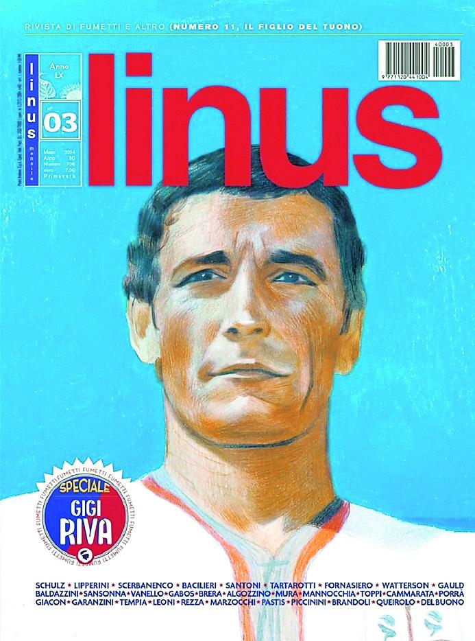 L’omaggio di Linus a Gigi Riva
