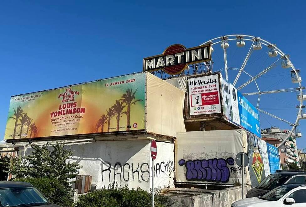 L’ex Arlecchino di Lido di Camaiore