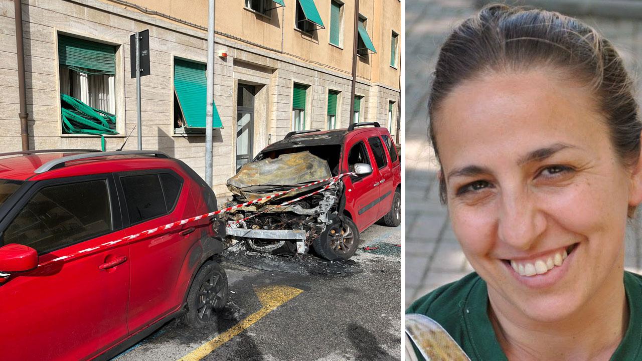 L’incendio nella notte tra martedì e mercoledì scorsi in zona Montebello e Valentina Gucciardo Presidente Slow Food Livorno