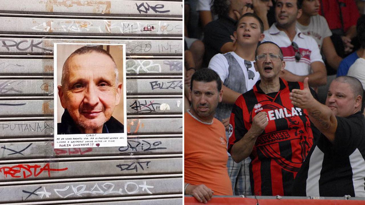 Lucca, addio a Beppe Lorenzini: il ritratto dell’edicolante-tifoso, innamorato dalla Lucchese