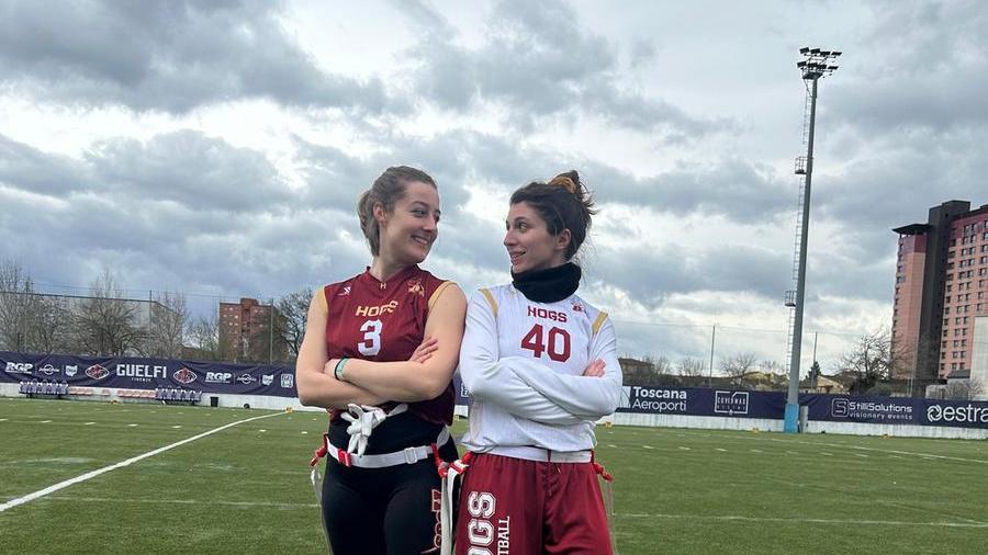 Serena e Camilla dagli Hogs alla nazionale di Flag Football