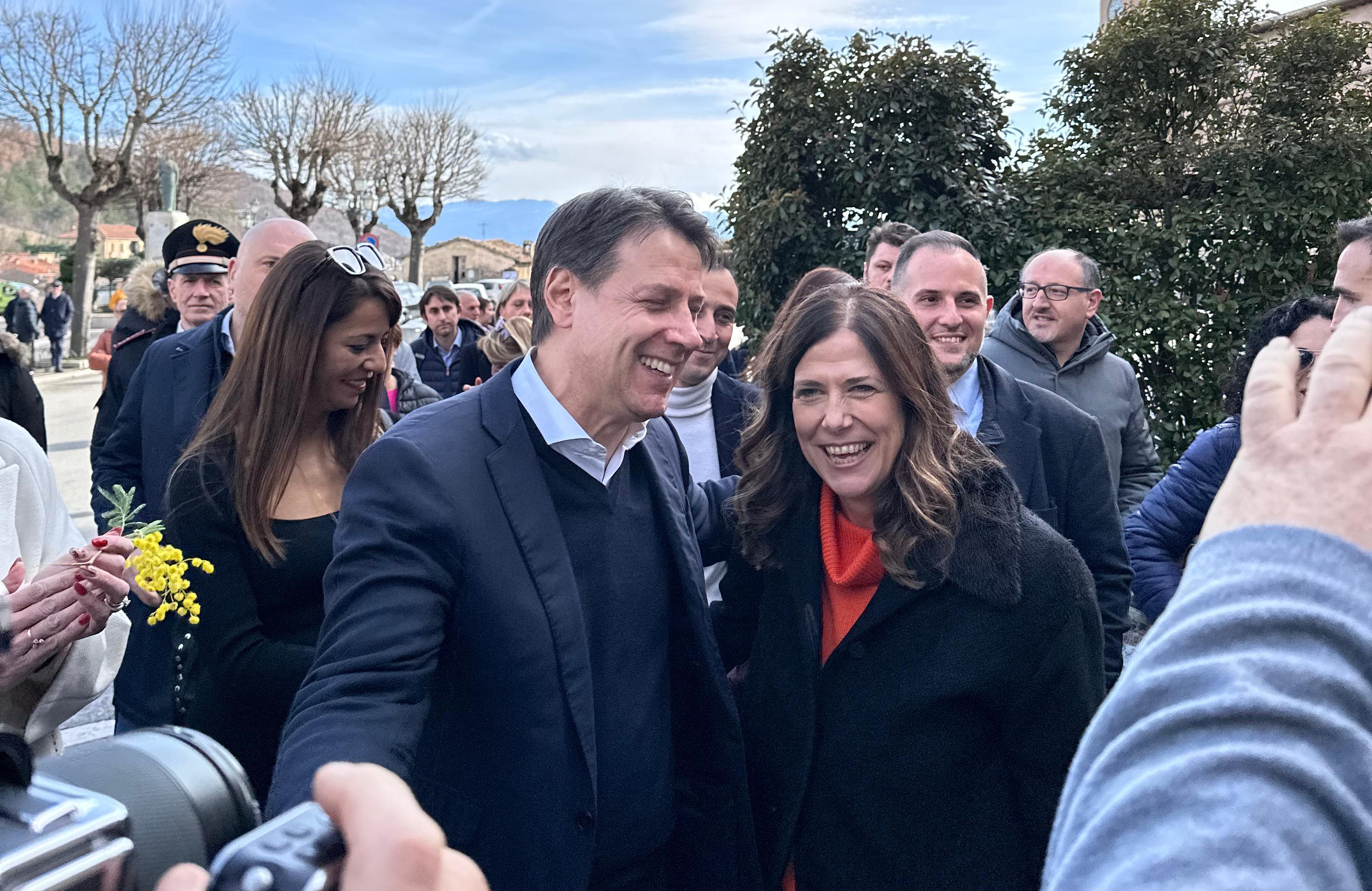 Alessandra Todde in Abruzzo: «Così si può vincere» 